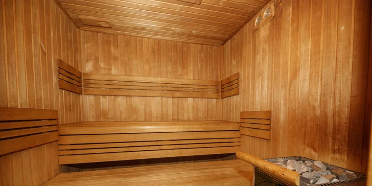  V hotelu je také k dispozici krásný wellness – v rámci některých balíčků do něj máte zajištěný vstup