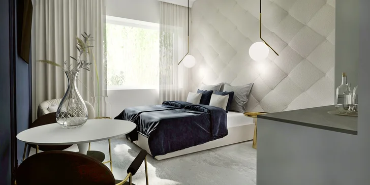 Bydlet budete v nově otevřeném Aparthotelu Cracovia Residence. 