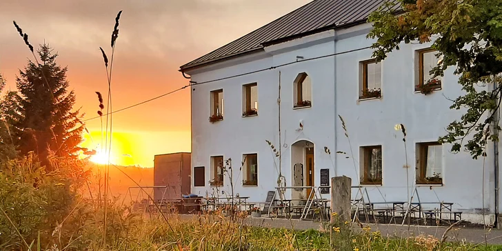 Z restaurace budete mít výhled na celou Ryžovnu. 