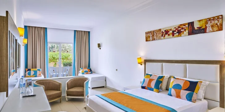 Ubytujete se ve 4* hotelu v oblasti Monastir/Skanes na tuniské pevnině.