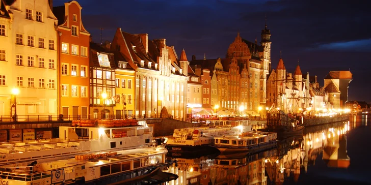 Gdaňsk vás okouzlí svou atmosférou a památkami.