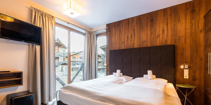 Zabydlíte se v prostorných apartmánech.