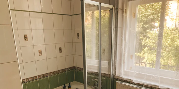 Vana (sprchová zástěna) - Apartmán s terasou