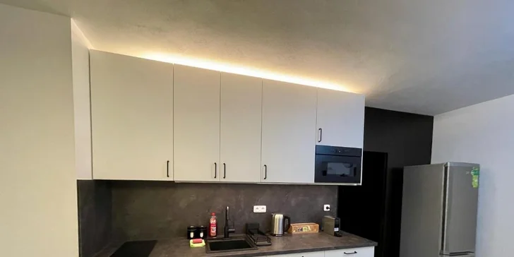 K dispozícii máte aj plnohodnotnú kuchyňu so spotrebičmi.