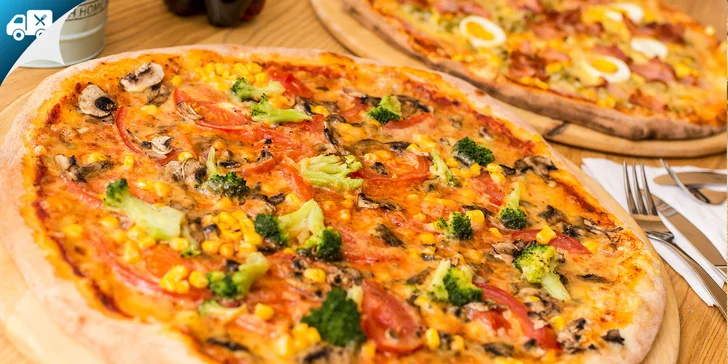 Kilová pizza podľa vlastného výberu U Tiffanyho - na rozvoz!