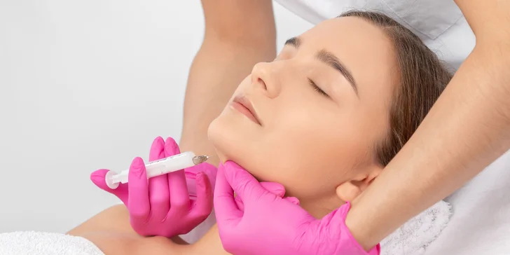 Odstránenie dvojitej brady injekčnou metódou Dermaheal LL