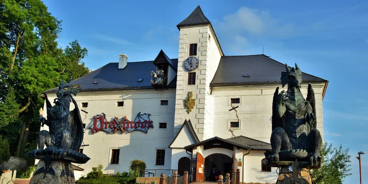 Otevřen bude strašidelný zámek Draxmoor.