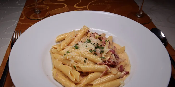300 g Penne carbonara