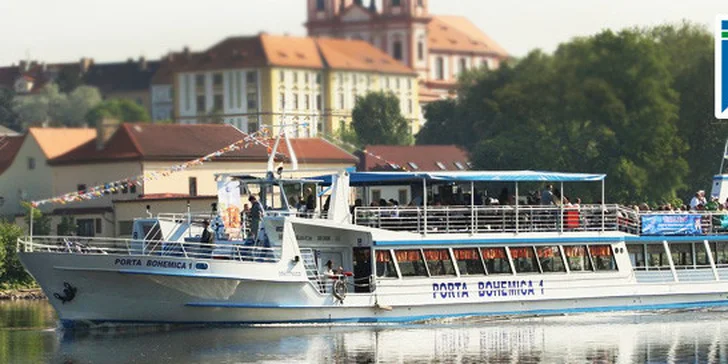 Zážitková plavba z Litoměřic lodí Porta Bohemica 1