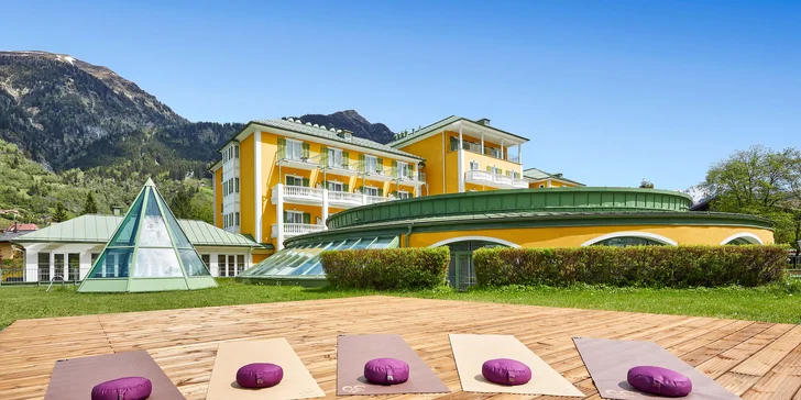 Pobyt v malebném údolí Gastein: polopenze, neomezený wellness i aktivity zdarma či se slevou