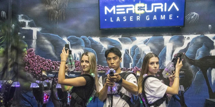 Přijďte si zastřílet do laser game arény v Braníku nebo Holešovicích. 