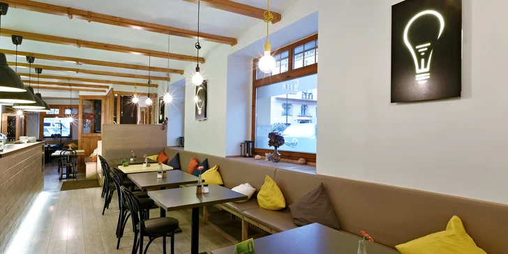 Zdejší kuchaři pro vás připraví pětichodové degustační menu, na kterém si pochutnáte vy i váš doprovod. 