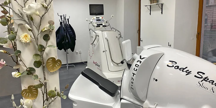 Vybrat si můžete mezi procedurou VacuShape a Body Space, obě trvají 30 minut. 