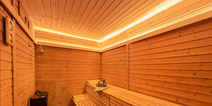 Je tu aj privátne wellness, do ktorého máte dvojhodinový vstup.