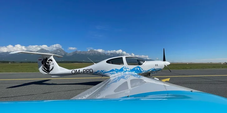 Sprevádzať vás bude skúsený pilot, ktorý rád odpovie na všetky zvedavé otázky