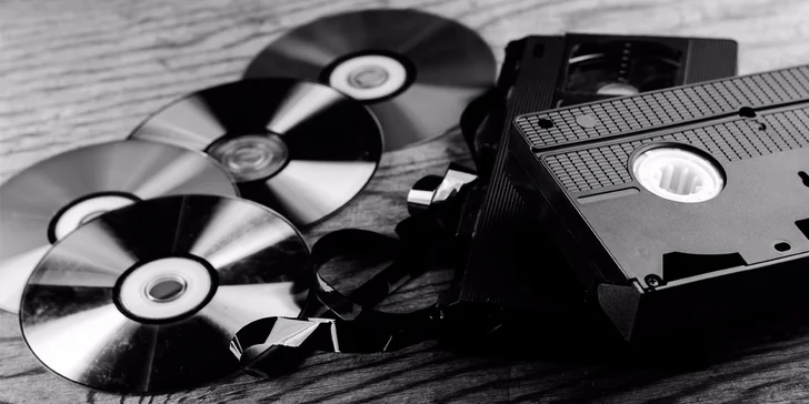 120 minut videa z VHS na DVD