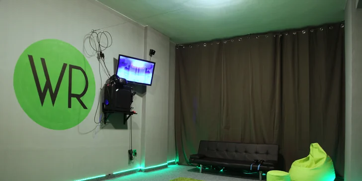 Díky VR nebudete nijak omezení prostorem.