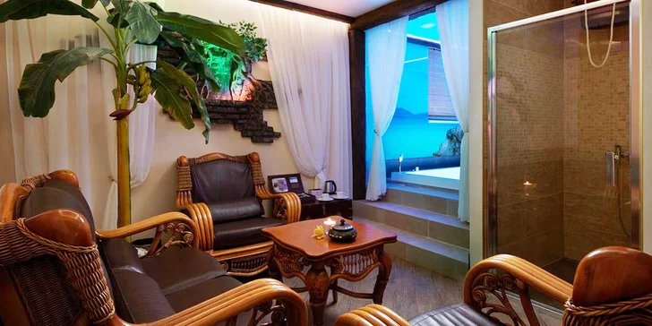V rámci jedné varianty vás čeká 90minutový privátní vstup do wellness. 