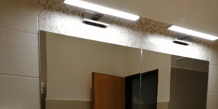 Koupelnou s WC disponují všechny pokoje. 