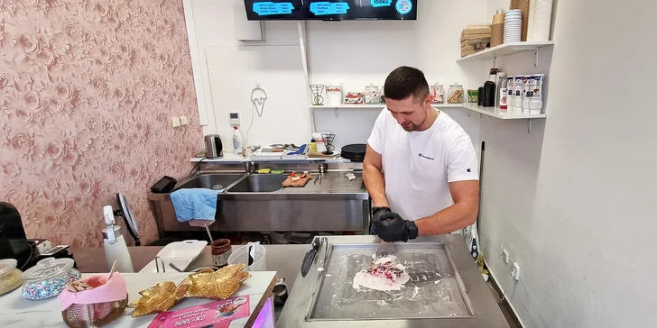 Také si vyberete, jaké ingredience ji doplní.