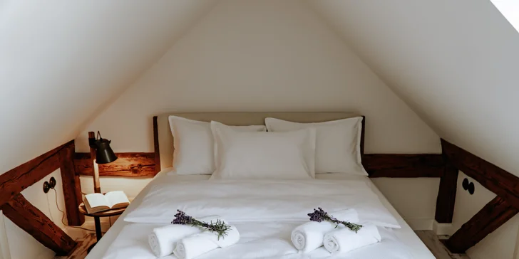Můžete si vybrat ubytování ve velkém, nebo malém apartmánu.