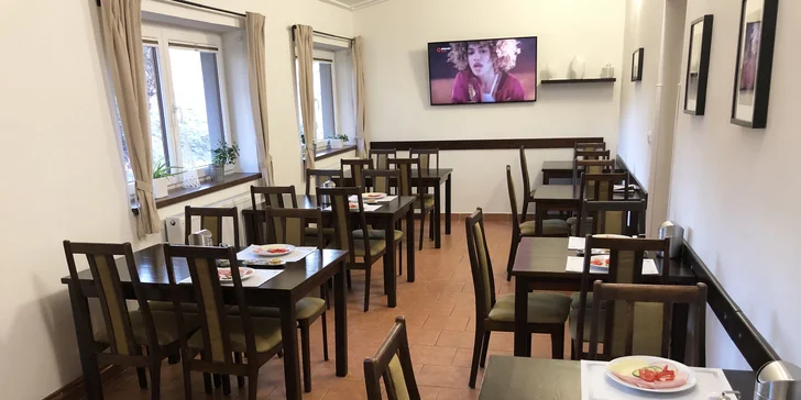 V cene budete mať podľa variantu aj raňajky.