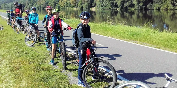Letní sportovní příměstské tábory zaměřené na inline, cyklistiku a kanoistiku