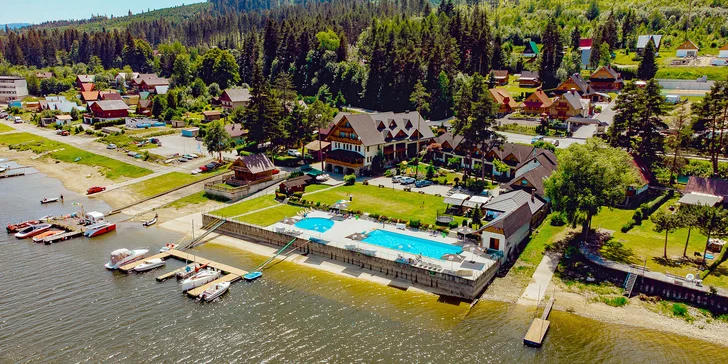 Pobyt na břehu Oravské přehrady: polopenze, privátní wellness a slevy na atrakce v okolí