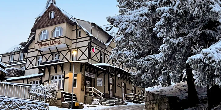 Pobyt v Karpaczi: hotel hned u známého kostela Wang, snídaně či polopenze a wellness