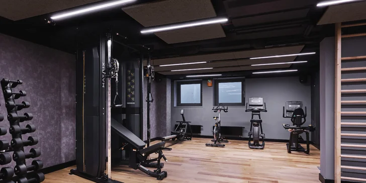 Fitness je vám k dispozici zdarma. 