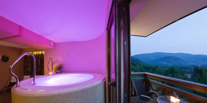 Jednou za pobyt se těšte na hodinové wellness hýčkání. 