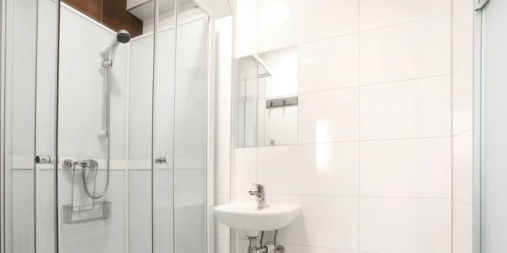 K službám vám bude vlastní koupelna. 