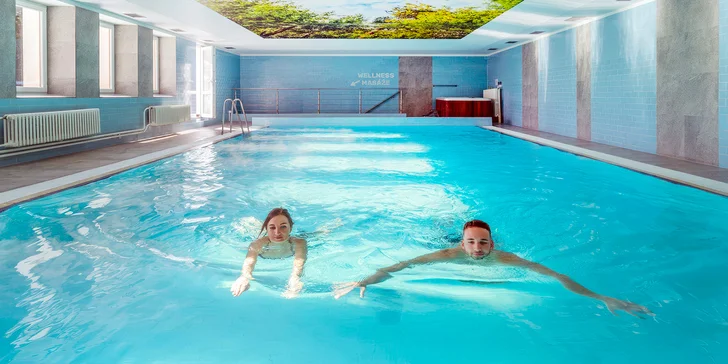 Užijete si tu i wellness hýčkání. 