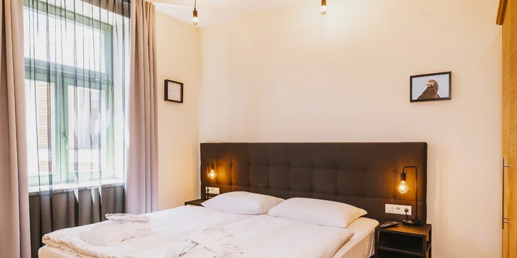 Čekají vás apartmány s jednou nebo dvěma ložnicemi. 