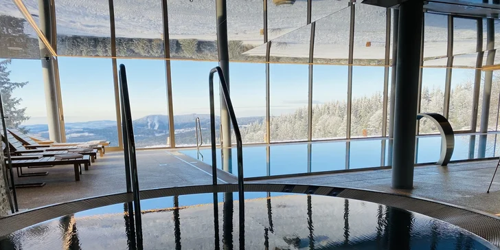 K zázemí hotelu patří luxusní bazén, vířivka, finské sauny, parní sauna a infrasauna.