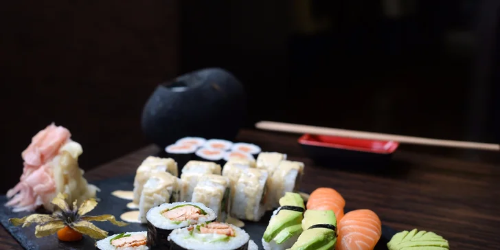 Sushi menu pre dvoch