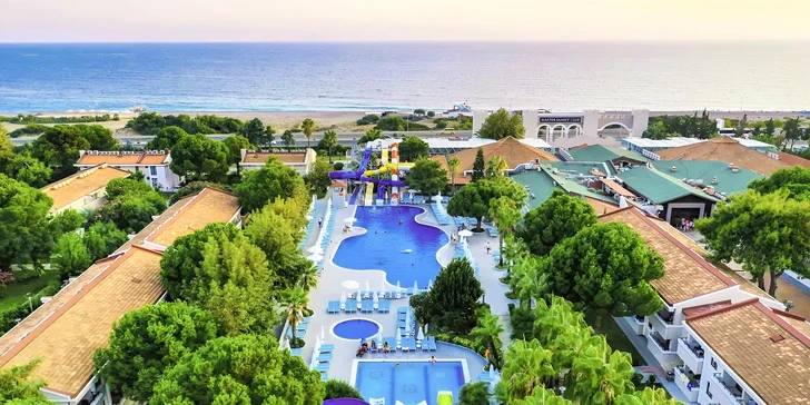 Dovolená v Turecku: 5* hotel Master Family Club, all inclusive, bazén s tobogány, wellness i let