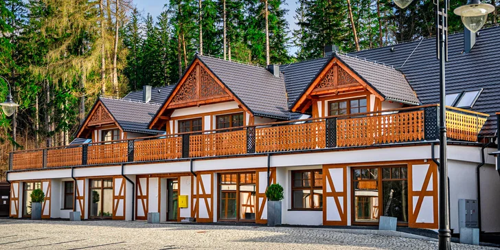 Polské Krkonoše: možnost snídaní, neomezený wellness, varianty s tenisem v ceně