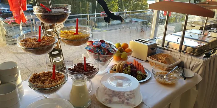 Ráno sejdete do restaurace na bohatou bufetovou snídani.