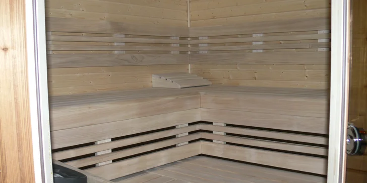 Pobyt vám zpříjemní i finská sauna.