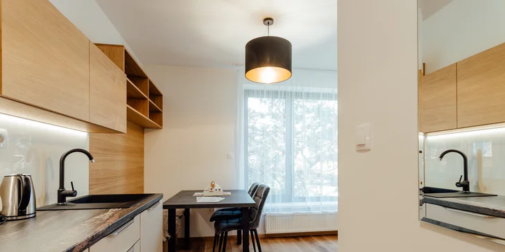Apartmán Babky je vhodný pro 2 dospělé osoby (bez možnosti přistýlky).
