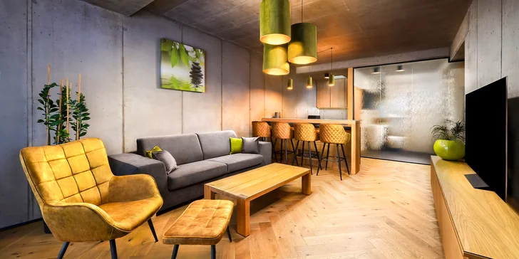 Pobyt v luxusnom dizajnovom apartmáne pod Tatrami až pre 5 osôb