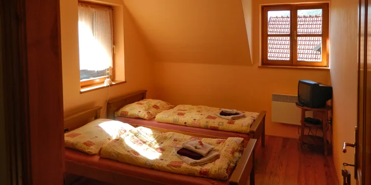 Penzion nabízí ubytování v apartmánech s vlastní kuchyňkou. 