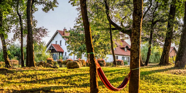 V hoteli Dwór Kombornia na vás čaká dokonalé ticho na okraji Bieščad a 10 hektárov súkromného historického parku.