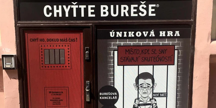 Prostory tajemného Agroführertu a Burešovu kancelář najdete kousek od nám. Jiřího z Poděbrad.