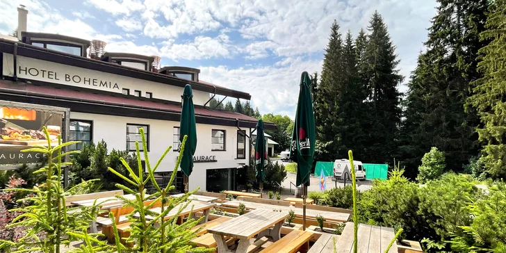 Aktívna dovolenka priamo v areáli Ski&bike Špičák s raňajkami
