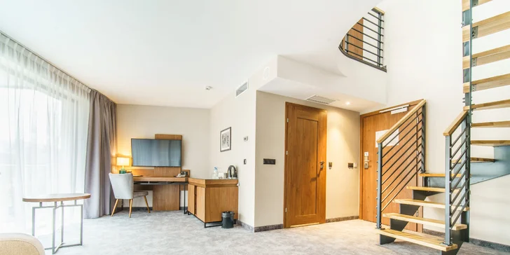 Na výběr jsou tři typy apartmánů. 