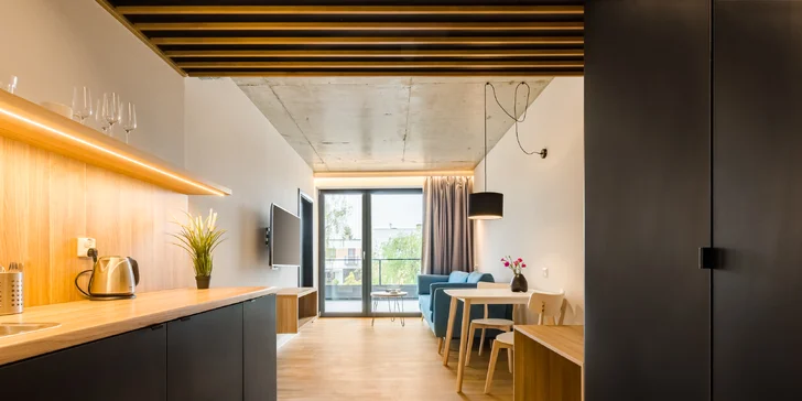 Ubytování budete v rodinném apartmánu.