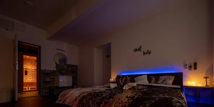 Wellness zóna se nachází v klidné části Ostravy.