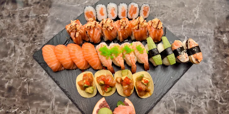 Sushi menu pre 2 osoby